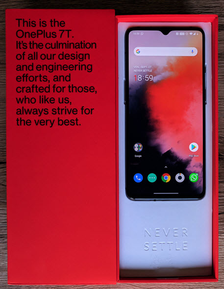 OnePlus 7T box